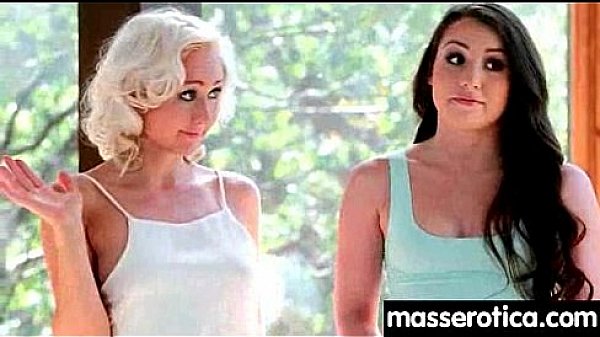 Massage therapist giving her patient some unknowing love 6