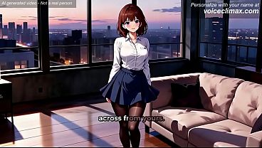 Coworker Miko's Late Night Office JOI Endurance Test - Hentai Anime