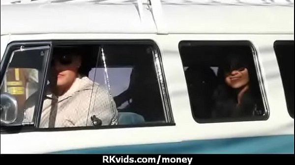 Sensual girl talked into having sex for cash 3  
