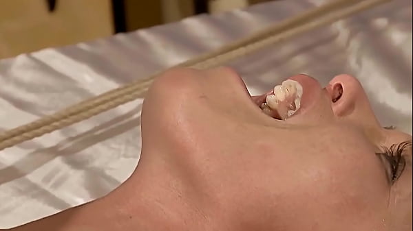 He sticks his big thick dick into her and she's begging for his cock. He fucks her hard. He penetrates his her pretty mouth also, pushes deep on her throat. Next he push his fingers in her ass, opens her dry asshole.