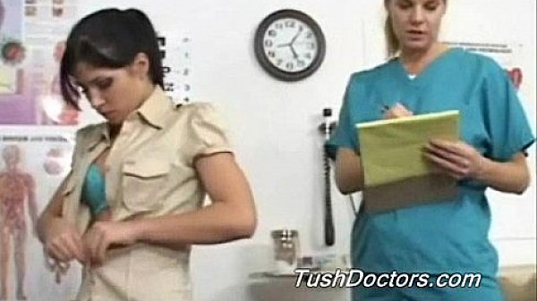 Penelope sees Dr Valentine to check out her ass and pussy.