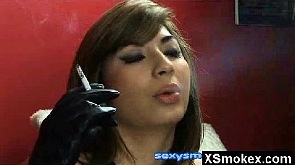 Erotic Smoking Hottie Rammed