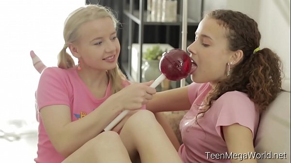 TeenMegaWolrd.net - Angel & Caroline - Pigtailed Lesbians