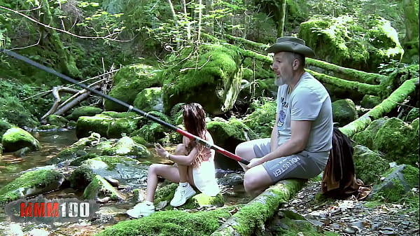 Peitte and sexy latina babe outdoor fucked by a old pervert  