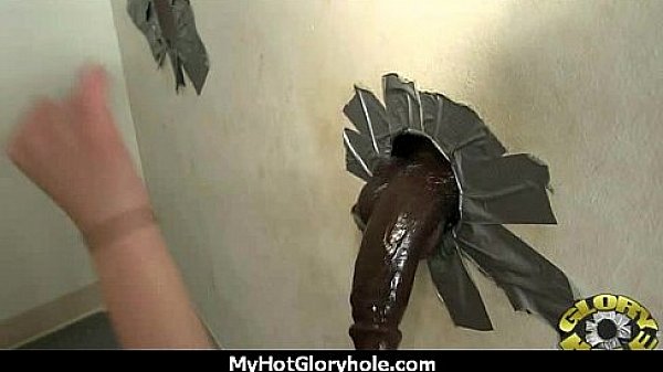Sexy Wild Lady Deepthroats At Gloryhole 19