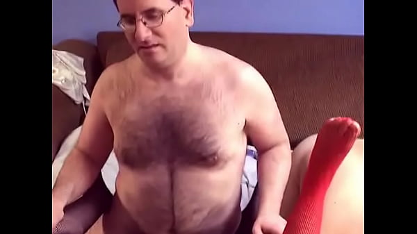 Three horny chicks give BJ and gets cunt fucked on the sofa