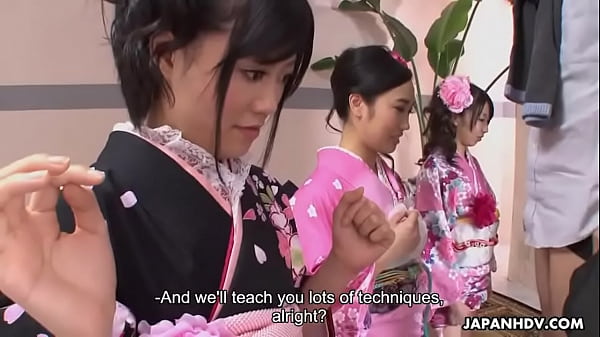 Teaching them Asian bitches how to suck some hard cock