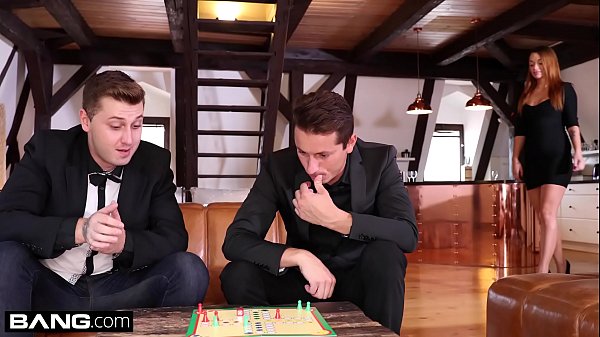 Daphne Klyde double penetrated by her husband and his colleague  