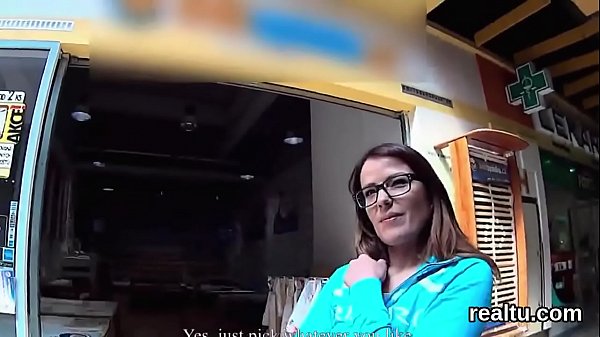 Luscious czech cutie was teased in the supermarket and plowed in pov