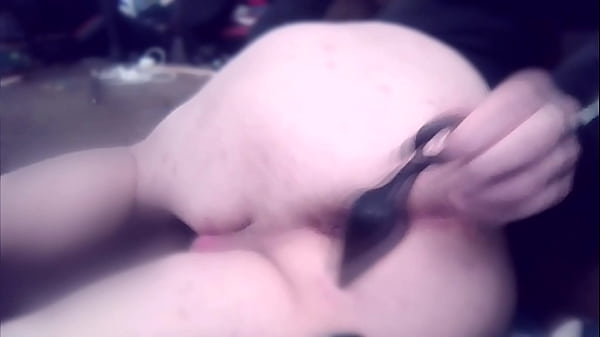 Amateurboy does ass-to-mouth, anal spanking and sucks dildos fresh out of his ass  
