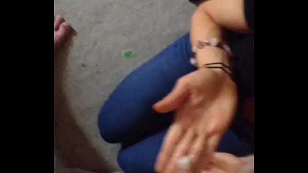 Girl gets an after school snack