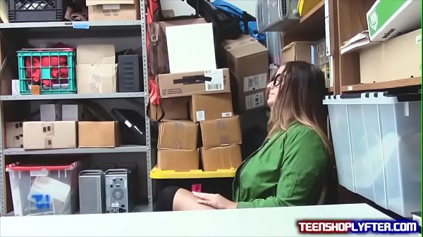 Big Tittied Teen Shoplyfter Groped and Fucked by Security Guard