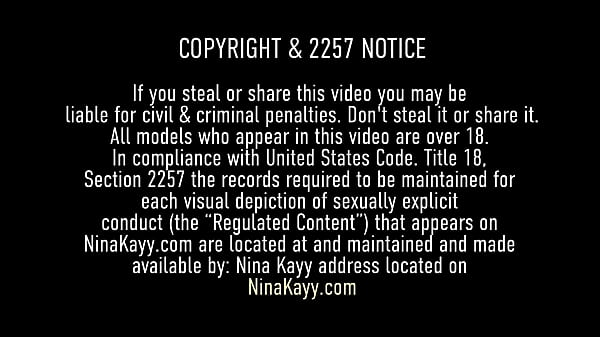 Blonde Nina Kayy performing the hardest blowjob of her life... and just look at that huge cock get sucked and licked by that hungry bitch! Full Video & More Nina @NinaKayy.com