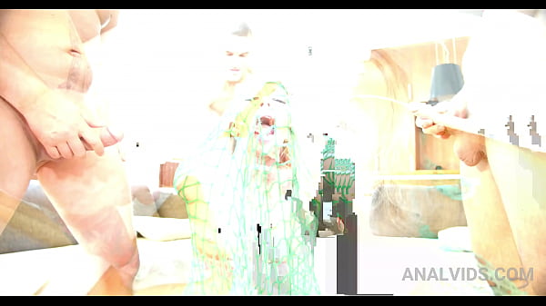 Extreme pissing DP Analvids 3 guys on 1 girl