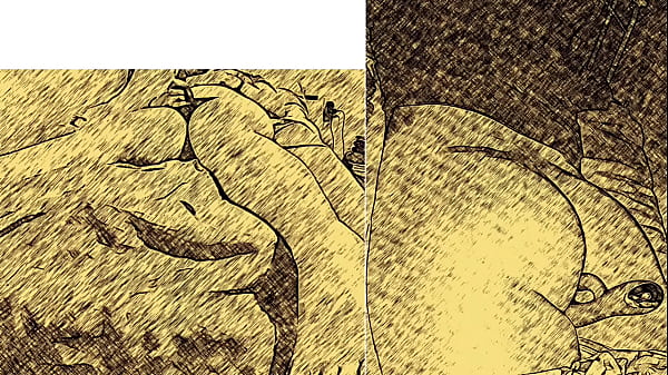 CGI naked short film artist