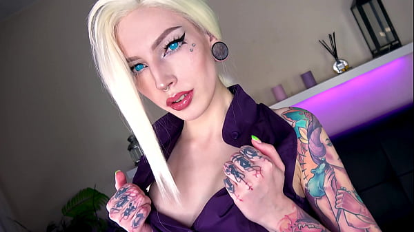 Young cute girl does Naruto's cosplay in fishnet outfit Ino small pierced tits little butthole pierced clit 18yo 