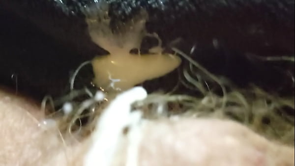 Str8 married shoots thick load from huge balls