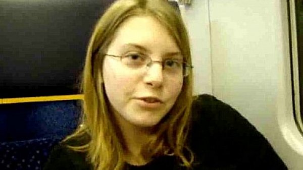 19 years old german teen masturbates in train