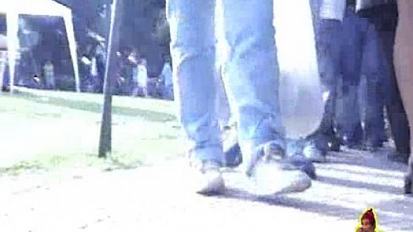 Upskirt : Sem calcinha