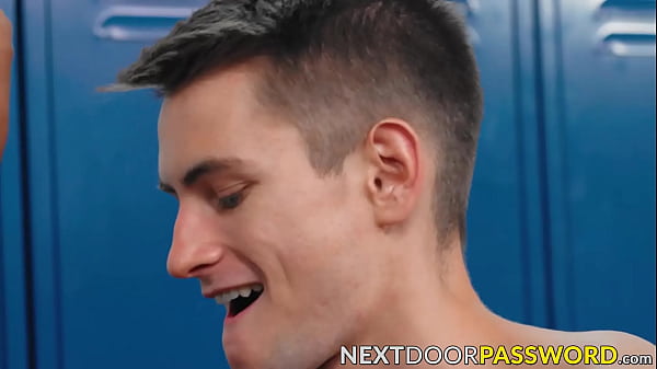 He sees that Trevor Harris is friends with Carter at practice and calls Trevor into the locker room/gym to figure out if he's fucked for fucking with Carter. 