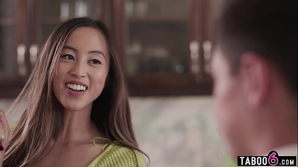 Petite Asian girl next door gave a young guy multiple upskirt shots in a row