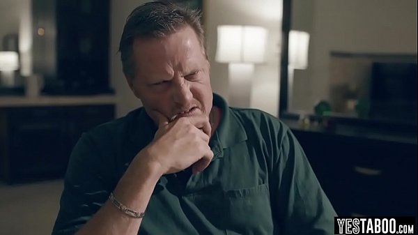 The debt collector enjoys his chicks pussy while poor dude watches the action