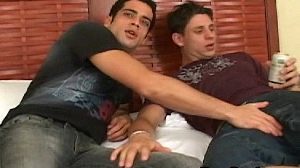 Horny Gay Latino With Hardcore Bareback Sex  