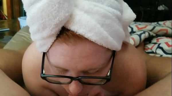 Wife sucking my cock