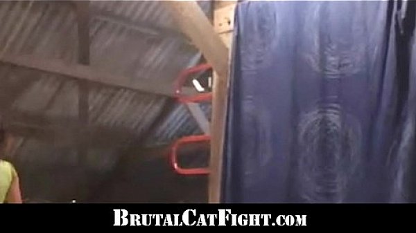 Blonde slut hard spanked by hardcore redhead and than fucked