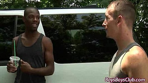 Blacks On Boys - Bareback Interracial Hardcore Fucking Movie 11 