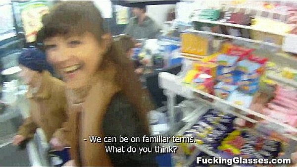 Fucking Glasses - She can't resist the temptation to get fucked by a handsome  