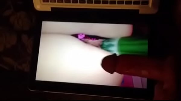 Cum tribute over my stuffed pussy who's next