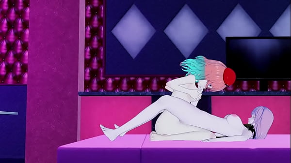 (Futa) Calliope Mori gets Paizuri/Missionary/Doggystyle from Takanashi Kiara