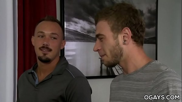 Big dick 3way in a barber shop