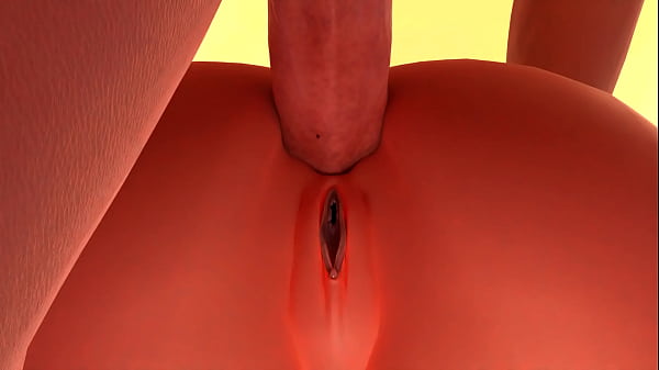 3D animation - Headmistress tried to teach a lesson but got surprised in the ass