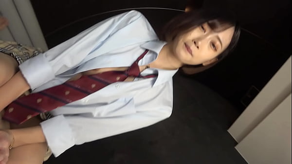 Uncensored, Japanese beauty. Slender, big breasts, beautiful breasts, Serika-chan. Creampie sex in uniform cosplay 1. Beautiful shaved pussy