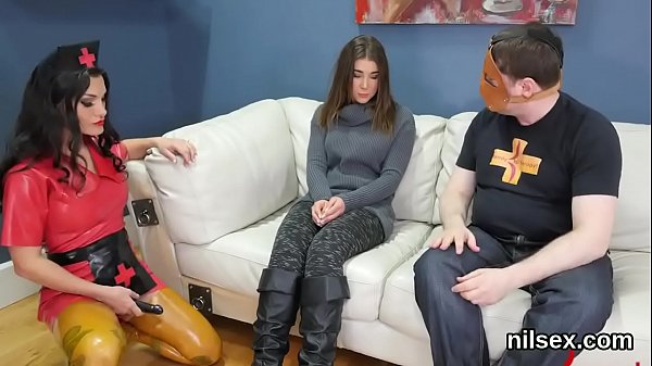 Peculiar chick is taken in anus nuthouse for harsh therapy  