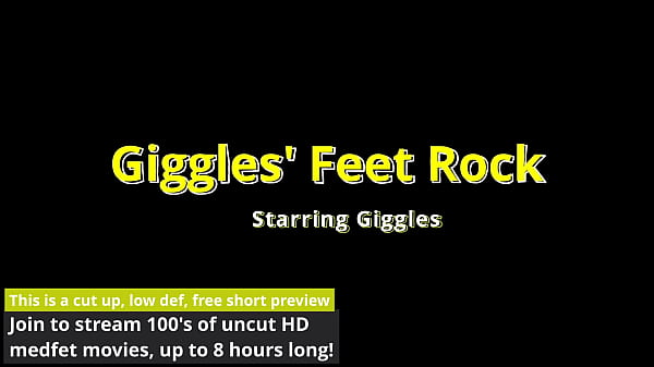 Giggles' Feet LOVE Rubbing All Over A Giant Hot Rock At The Beach On Beat2FeetCom