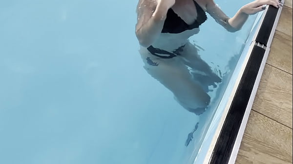 The girl gave it to her swimming teacher  