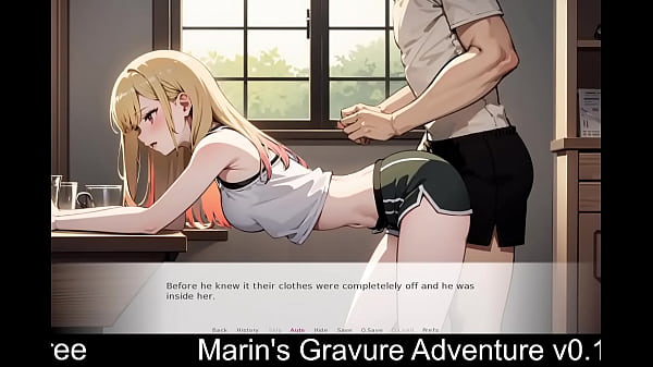 Marin's Gravure Adventure (free game itchio) Visual Novel,  Adult, dress-up-darling, Erotic, Hentai, kitagawa-marin, marin-kitagawa  
