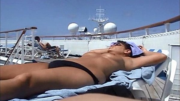 Topless on Cruise Ship