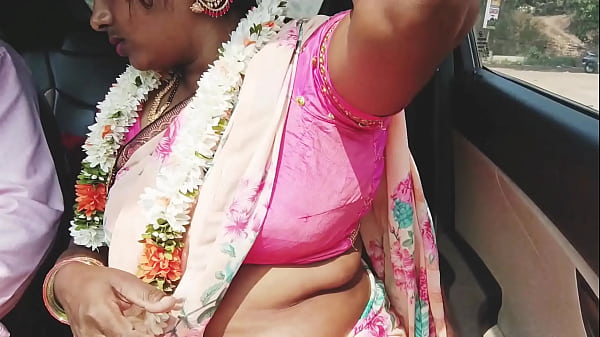 Desi hot aunty car sex romantic dirty talks. Telugu adio.