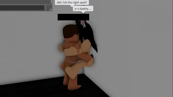 Roblox Neko got her ass pounded against her hotel room wall  