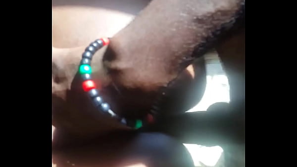 Chocolate back broke from the dick