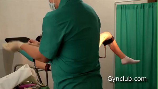 exam on gyno chair 