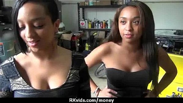 Slutty amateur babe is paid cash from some crazy public sex 16