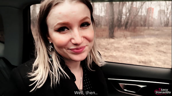 Social Experiment Ended For Presenter With Cum In Her Pussy