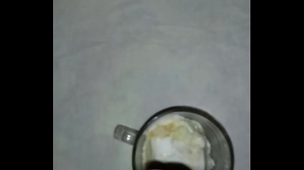 Me covering things with my white cum. 