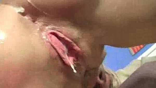 Dripping Black Cum In Her Pussy