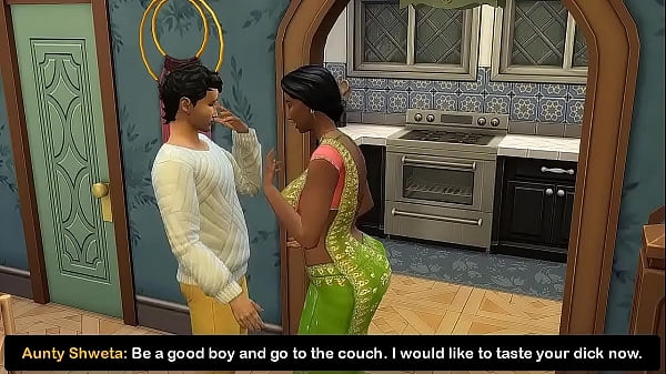 Busty Indian aunty Shwetha got fucked again! (part 2)  